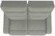 La-Z-Boy® Baron Horizon Manual Wall Reclining Loveseat-5