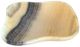 A & B Home Javier Beige/Black Hand-Carved Zebra Onyx Bowl-0