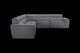 iPowr Cabretta Charcoal 5pc Sectional with Immersive Audio-2