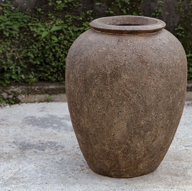 Uttermost® Rustic Earth Antique Brown Planter-1