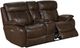 BarcaLounger© Sandover Tri-Tone Chocolate Power Reclining Loveseat-1