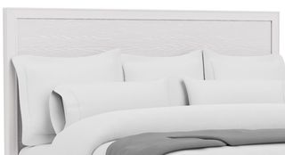 Riverside Furniture Rosalie White Caps Queen Panel Headboard