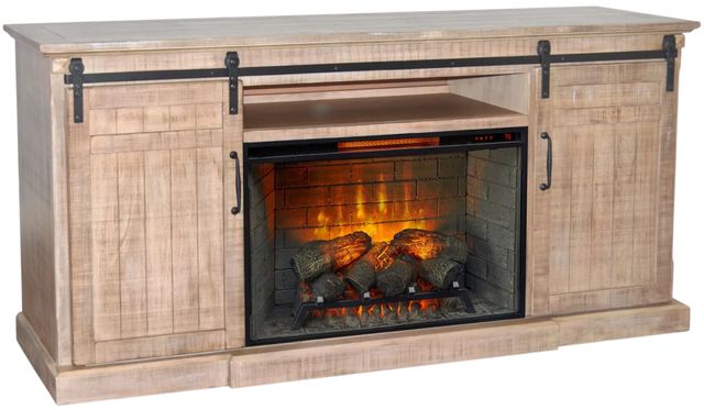 Sunny Designs™ Desert Rock TV Console with Fireplace Option-3