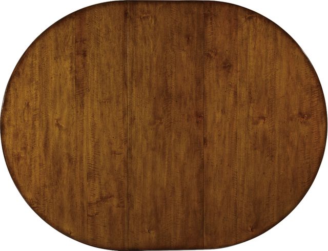 Hooker® Furniture Tynecastle Warm Chestnut Round Pedestal Dining Table-2