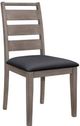 Mazin Furniture Woodrow 5 Piece Brownish Gray Dining Table Set-3