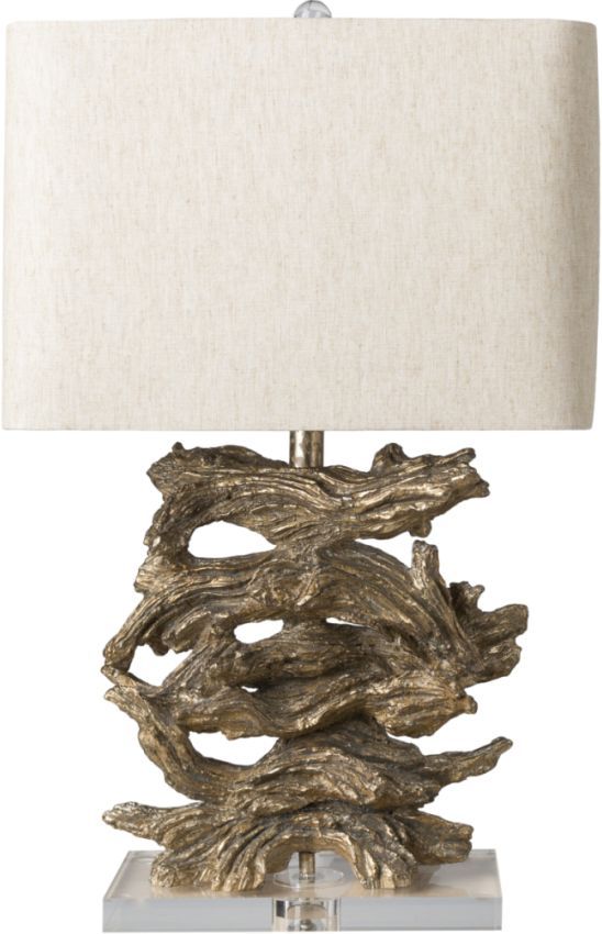 Surya Ballard Gold Table Lamp