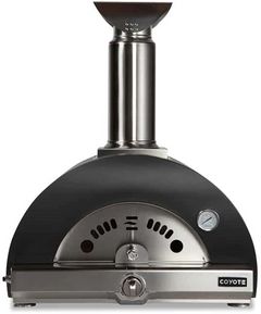 Coyote® 30" Matte Black Hybrid Multi-Fuel Pizza Oven