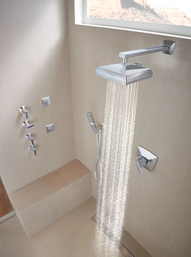 Brizo Vettis® Polished Chrome Sensori® Thermostatic Valve Trim-1
