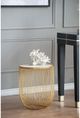 A & B Home Gold Stool-5