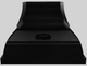 Vent-A-Hood® Designer Series 42" Black Wall Mounted Range Hood-4