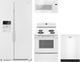 Amana® 4 Piece White Kitchen Package -0