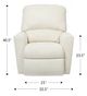 La-Z-Boy® Jean Bronze Flint Power Lift Recliner-2