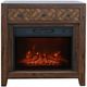 Jofran Inc. Fairview Oak 32" Electric Fireplace-2