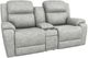 La-Z-Boy® Dorian Steel Power Reclining Loveseat with Console, Headrest, and Lumbar-0