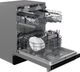 Beko 24" Fingerprint Free Stainless Steel Top Control Built In Dishwasher-2