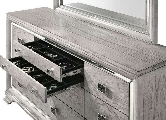 Crown Mark Vail Gray Dresser-2