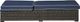 Signature Design by Ashley® Grasson Lane Brown/Blue Chaise Lounge with Cushion-4