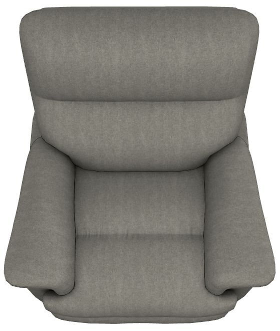 La-Z-Boy® Jay Flannel Power Rocking Recliner with Headrest-4
