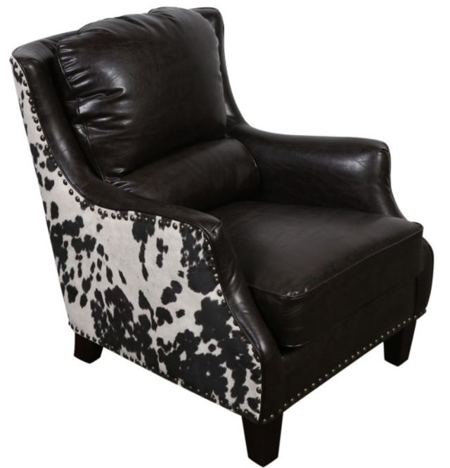 Porter International Designs Wrangler Espresso Accent Chair-0