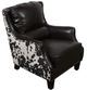 Porter International Designs Wrangler Espresso Accent Chair-0