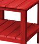 Enclover Adirondack Red End Table-2