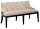 Liberty Furniture Americana Farmhouse Black/Truffle Upholstered Shelter Dining Bench-0