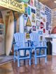 C R Plastics Generation Line Sky Blue Classic Counter Arm Chair-2