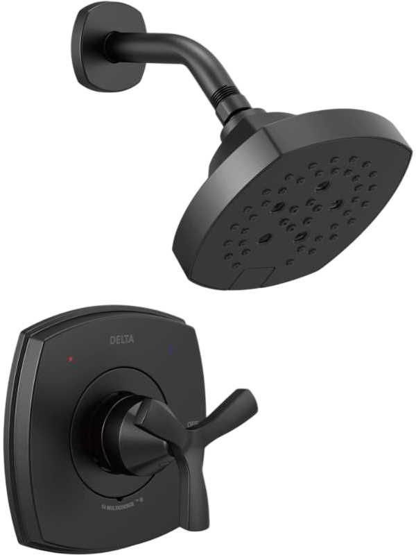 Delta Stryke® 14 Series Matte Black Shower Only-0