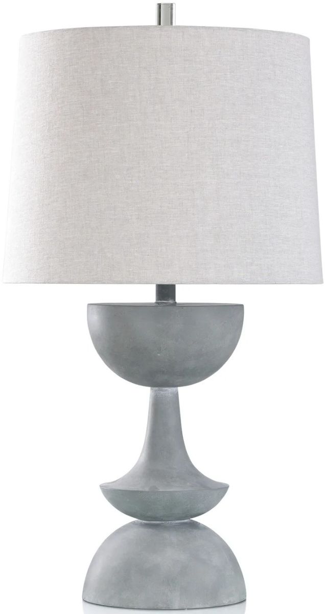 Harp & Finial® Highgrove Concrete Table Lamp-0