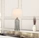 Cal® Lighting & Accessories 2-Piece Towson Antique mirror/White Table Lamp Set-2