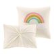 Olliix by Clean Urban Habitat Kids Callie Multi-Colored Twin Cotton Jacquard Pom Pom Coverlet Set-1