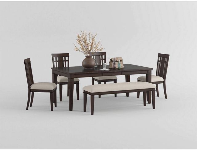 Mazin Furniture Makah Dark Brown Dining Table-2