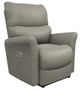 La-Z-Boy® Rowan Slate Leather Power Rocking Recliner with Headrest and Lumbar-0