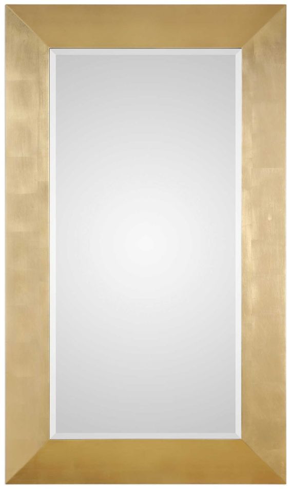 Uttermost® Chaney Gold Leaf Mirror | Brick Furniture | Austin, MN