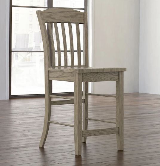 Bassett® Furniture Customizable BenchMade Holden Oak Counter Stool-2