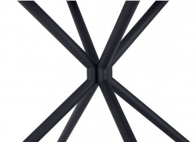 Zuo® Modern Amiens White Dining Table with Black Base-3