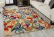 KAS Rugs Calla Ivory/Multi Leila 5'x7' Area Rug-4