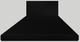 Vent-A-Hood® 54" Black Wall Hood-0