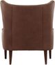 Four Hands Marlow Taupe Shearling Wing Chair-3
