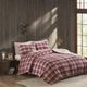 Olliix by Woolrich Red Full/Queen Tasha Quilt Mini Set-3