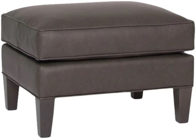 Smith Brothers Customizable 248 Leather Ottoman-0