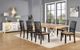 Steve Silver Co. Magnolia Natural Counter Dining Table with White Base-1