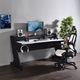 ACME Furniture Bigga Black/White Gaming Desk-1