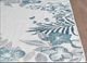 KAS Rugs Dahlia Ivory/Blue Garden Border 5'x7' Area Rug-4