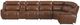 Flexsteel® Swift 6-Piece Hazelnut Leather Power Reclining Sectional with Power Headrests and Lumbar-3