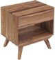 Porter International Designs Fusion Light Brown Nightstand-0