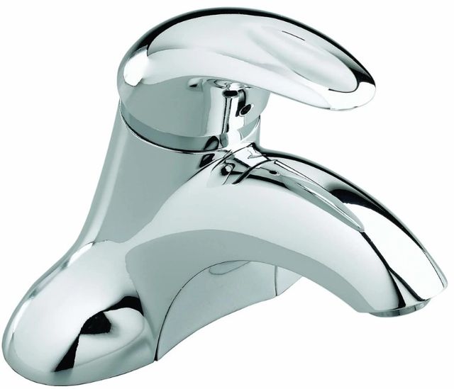 American Standard Reliant 3® Polished Chrome 6" 4" Centerset Single-Handle Bathroom Faucet with Lever Handle-0