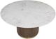 Fairfield® Dimitri Kafe 60" Dining Table with White Marble Top-2