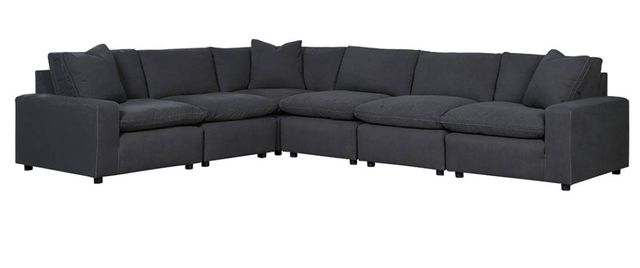 Signature Design by Ashley® Savesto 2-Piece Charcoal Living Room Set-1