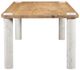 Moe’s Home Collection Century Natural Dining Table with White Base-2